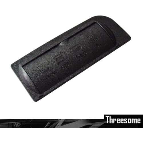 Auto Car Accessories Black Plastic Seat Adjustment Button Protective Cover Trunk Switch Cap For Ford Explorer 2011-2018