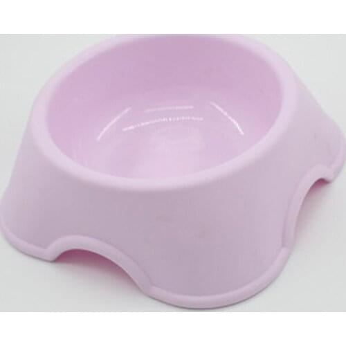 Dog Pet Bowl Plastic Puppy Cat Food Water Drinking Dish Feeder Cat Puppy Feeding Supplies Small Dog Accessories