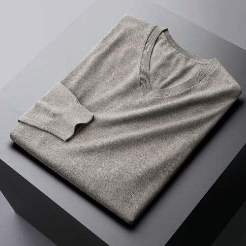 Мужские шерстяные пуловеры Minglu China At AliExpress