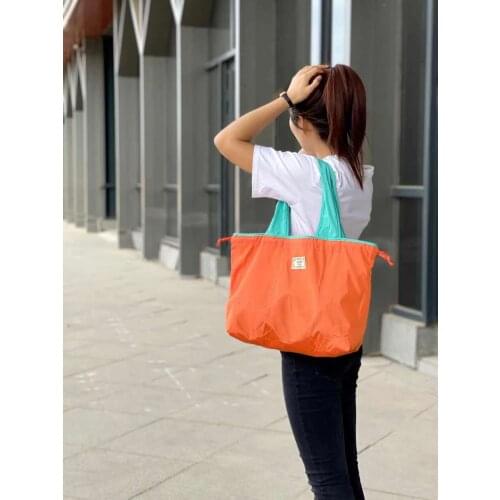Polyester Fashion Leisure Simple Large Capacity Tote Shopping High Quality Handbag Bag MNNH 0278