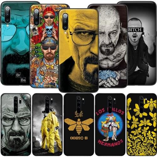 GX89 Heisenberg Breaking Bad Soft Silicone Case for Redmi Note 4X 5 5A Prime 6 6A 7 7A 8 8A 8T 9 9A 9C 9S Pro Lite