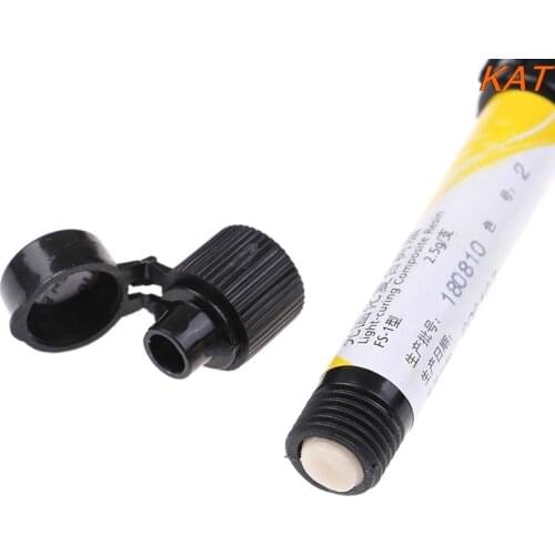 1Pc Hot Dental Denfil Syringe Universal Composite Light Curing Resin Shade Wholesale New Arrival High strength and polishability