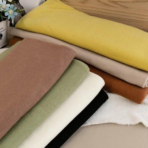 Thin Cloth Viscose Wool Knitted Fabric Spandex Jersey Fabric For Serwing Base T-Shirt 50*150cm/Piece KF303249