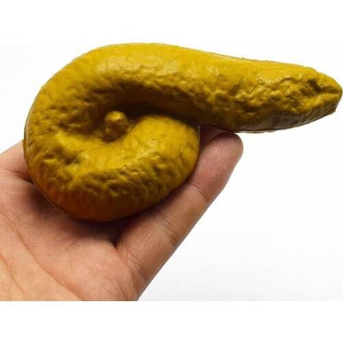 April Fools Day Gift Funny Toys Fake Poop Piece Prank Antistress Gadget Squish Joke Toys