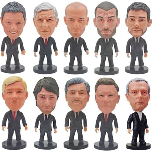 2020 Soccer Star Player Lovely Action Figure Head Coach Doll Fans Souvenir Gift