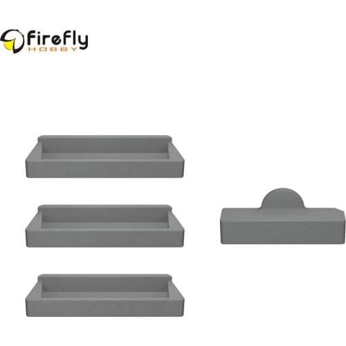 4pcs/set Dustproof Plug Silicone Cover Cap Battery Charging Port Protector for DJI MAVIC 2 PRO & ZOOM Drone