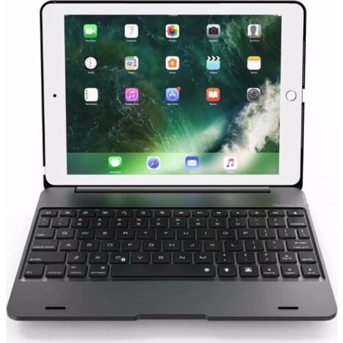 Case For New iPad 9.7 2018 2017 cases ABS Plastic Wireless Bluetooth Keyboard Cover For iPad 9.7 2018 2017 Funda case +Pen