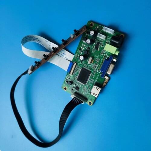 For B140HTN01.6 LCD EDP 1920×1080 KIT VGA SCREEN 14" display Controller board DIY DRIVER 30Pin monitor