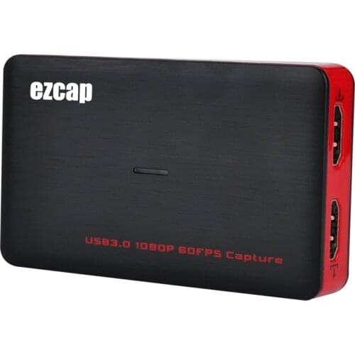 Ezcap 261 1080P 60fps TV Loop HDMI To USB 3.0 Video Capture Card PC Computer Phone Game Vmix OBS Live Streaming Plate Recorder