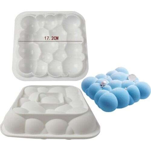 Cloud Shape Mousse Cake Mold DIY Baking Silicone Mold Cookie Cutters Cake Decorating Tools Kitchen Accessories