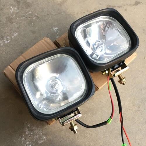 12V/24V Halogen Bulb Car spotlight 4x4 fog light Spot Flood Offroad truck ATV Tractor UTV Boat Aux headlight headlamp Fog lamp