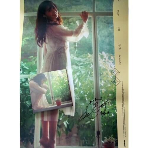 Jeong Eun Ji autographed signed mini2nd album Space CD official korean version 042017