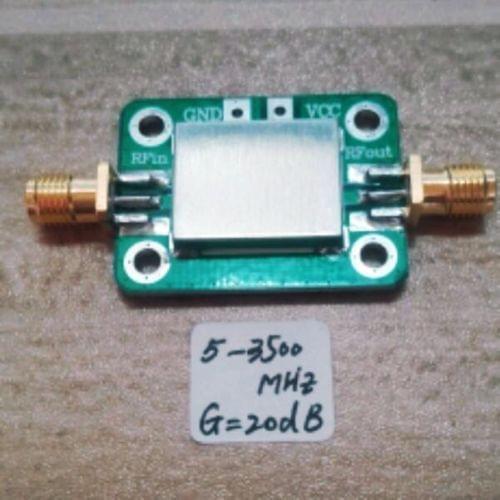 LNA 5-3500MHz Gain:20dB Broadband RF amplifier FM HF VHF / UHF Ham Radio
