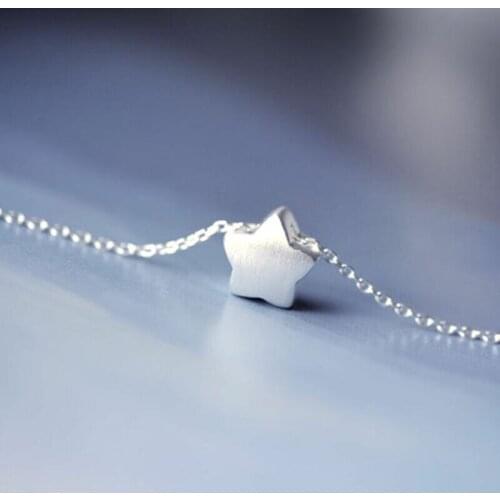 Lovely Little Star Pendant Charm Chain Necklace For Women Choker Necklaces Best Gift