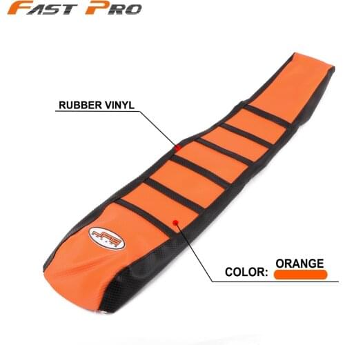 Rib Ribbed Gripper Soft Seat Cover For KTM SX85 SX125 SX200 SX250 SX450 SX525 EXC125 EXC200 EXC250 EXC300 EXC450 EXC525 MXC