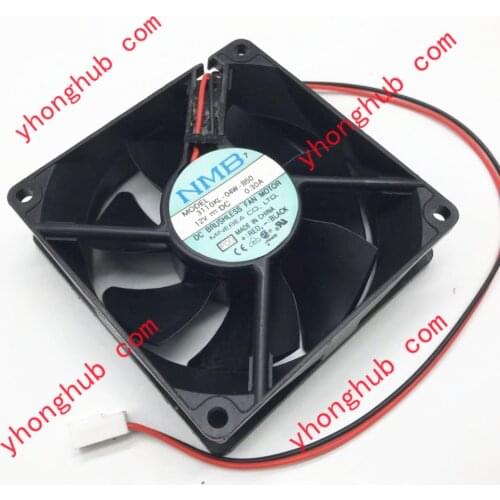 NMB-MAT 3110KL-04W-B50 P00 DC 12V 0.30A 80X80X25mm Server Cooling Fan