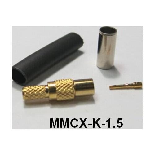 RF MMCX Type Connector MMCX-K-1.5 Female weld ,Coaxial connector wireless router Antenna 5pcs/lot