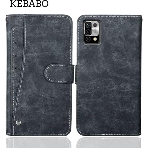 Luxury Wallet UMIDIGI Power 5 Case 6.53" Vintage Flip Leather Business Protective Cover For UMIDIGI Power 5 Case Phone Holder