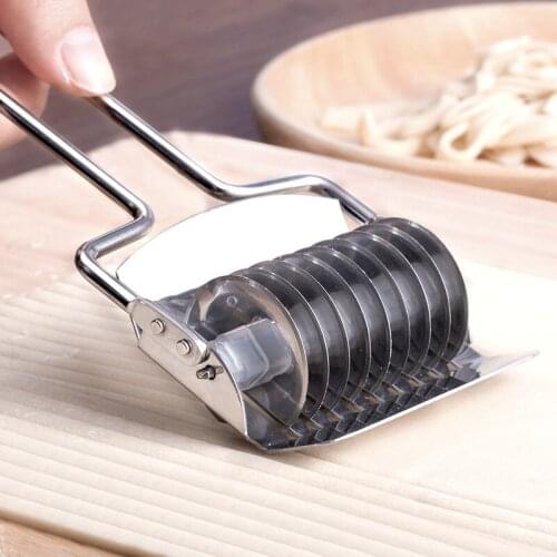 Manual Stainless Steel Noodles Makers Kitchen Multifuction Shallot Shredder Kitchen Tools Hand Press Noodle Molds Noodles Slicer