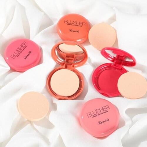 New 1pcs Matte Multicolor Grooming Makeup Blush different color Rouge Powder pressed Foundation Face Blusher,Soft shine makeup