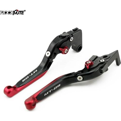 Brake Clutch Levers For Yamaha MT-09 MT09 Tracer FZ-09 2014 2015 2016 2017 2018 Motorcycle Adjustable Folding Extendable