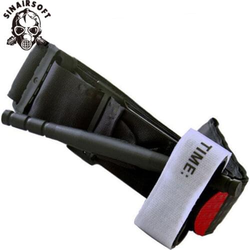 Sinairsoft Quick Release Outdoors Sports Airsoft Tactical Military Medical Buckle military One Hand Tourniquet
