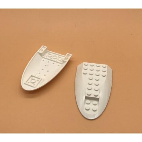 MOC-87615 technology building block 6x10 small particle aircraft ship fuselage parts DIY assembly toy gift