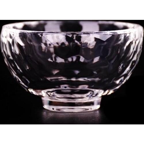 7pcs/set Tibetan White Transparent Artificial Crystal Buddhist Sacrificed Water Auspicious Putting Decorate Cups Sets