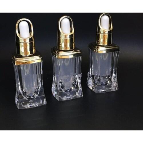 10ml high-grade acrylic essential oil/perfume bottle,cosmetic packaging bottle (with dropper cap) fashion