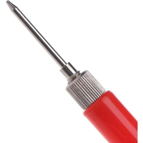 10pc Spring Test Probe Tip Insulated Hook Wire Connector Lead Pin for Multimeter