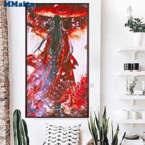5D DIY Diamond Embroidery Japanese anime character series 3d Picture Of Rhinestone Large Diamond Painting Mosaic diamond GG5514