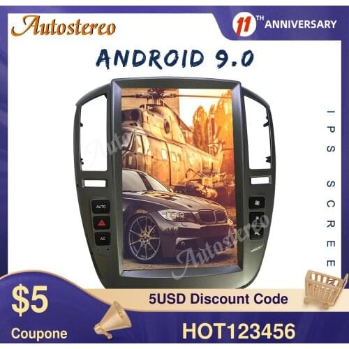 For Buick ParkAvenue 2010+ Tesla Style Android 9.0 4+64GB Car Player GPS Navigation Stereo Head Unit Multimedia Player AutoRadio