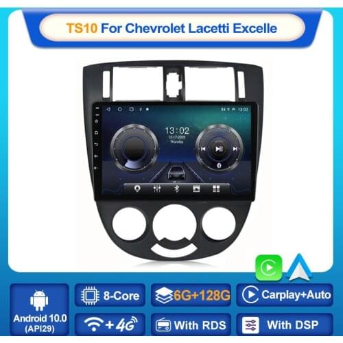 MEKEDE TS10 6+128G 4G LTE For Chevrolet Lacetti J200 For Buick Excelle Hrv For Daewoo Gentra 2 Car Navigation No 2din 2 din DVD