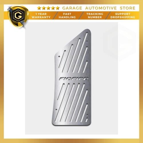 For Fiat Fiorino Stainless Steel Chrome Foot Rest Pedal-2008-2016