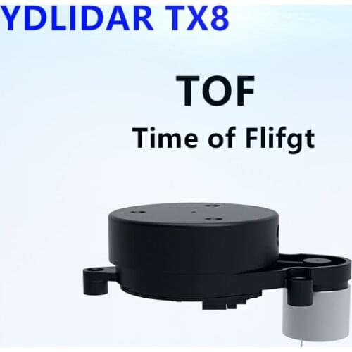 EAI 8m 4K can be outdoor using anti-glare TOF laser radar YDLIDAR TX8 small size high-performance