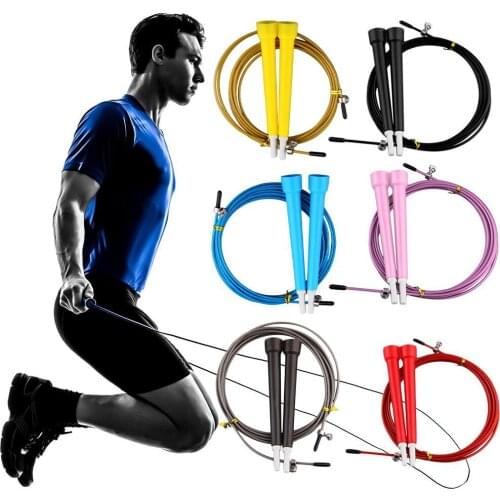 Kabel Staal Jump Skipping Jumping Speed Fitness Touw Cross Fit MMA Boksen