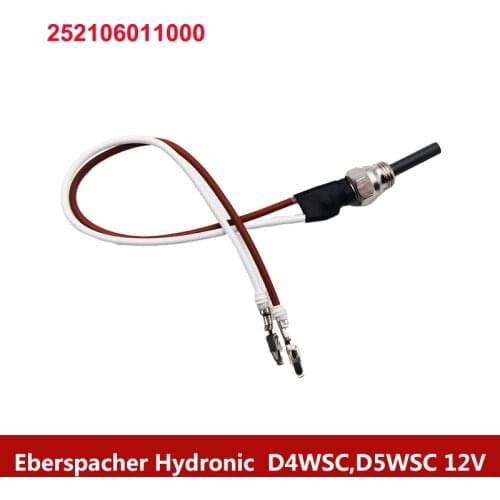 Truck Cabin Diesel Air Heater Accessories Glow Plug 252106011000 For Eberspacher 12V Hydronic D3W D4W D5W SC Water Preheaters