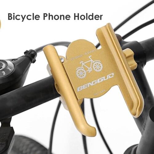Portable Exterior Decoration Parts Bike Mobile Phone Mount Stand 360 Rotation MTB Motorcycle Handlebar GPS Bracket