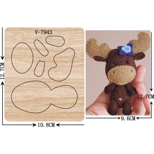 New Cattle wooden dies cutting dies for scrapbooking Multiple sizes V-7943