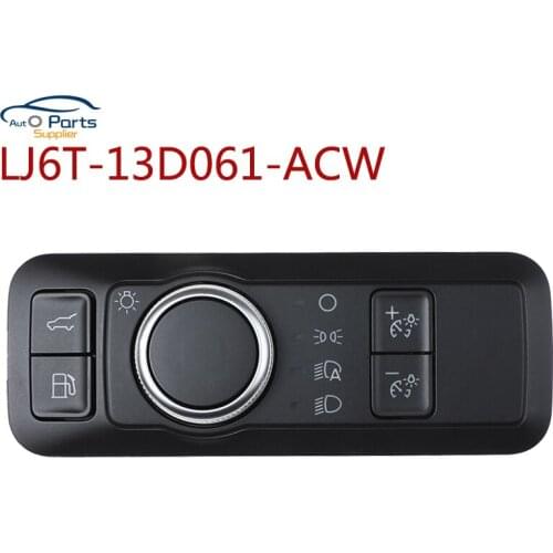 New LJ6T-13D061-ACW LJ6T13D061ACW Headlight Fog Light Lamp Control Switch Repair For Ford