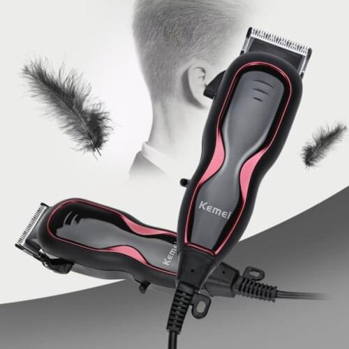 Adjustable 12W Electric Hair Clipper AC220 - 240V Hair Trimmer Clipper Haircut Styling Tool with Comb Hair Cutting Machine 41D