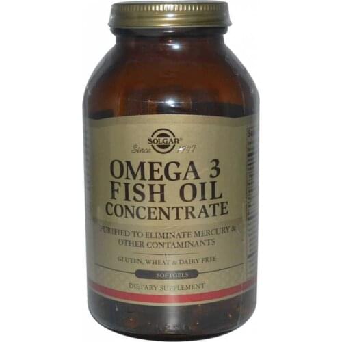 Solgar Fish Oil Concentrated Fish Oil 1000 mg 60 Capsules