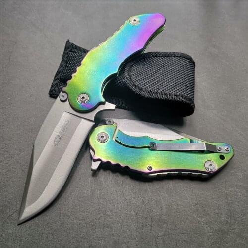 5Cr15Mov Folding Hunting Blade Outdoor Pockte Knife Survival Camping Tool Tactical Knife Fruit Tools