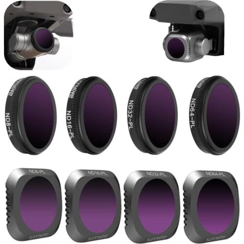 Sunnylife 4pcs/set ND8-PL ND16-PL ND32-PL ND64-PL Lens Filter for DJI MAVIC 2 ZOOM & DJI MAVIC 2 PRO Drone