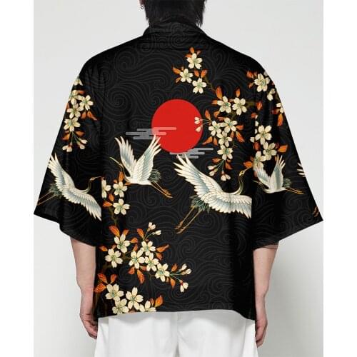 Kimono japones man China Wind 3d Cardigan Japanese Shirt Cloak Clothes roupa Japanese Kimono cosplay south korea clothing