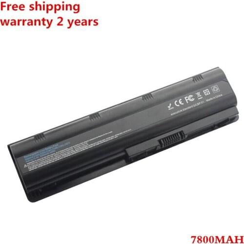 7800mAh 9 Cells Laptop Battery For HP MU06 MU09 SPARE 593554-001 593553-001 CQ42 CQ62 G42 G62 G72 G4