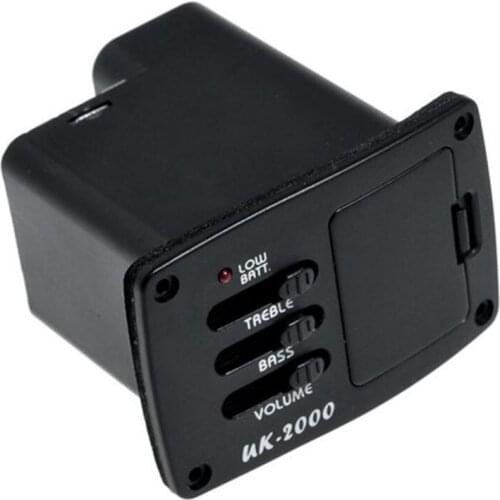 Belcat Uk-2000 Spiral Piezo Cable Pickup Eq and Pre Amp for Ukulele(no Battery)