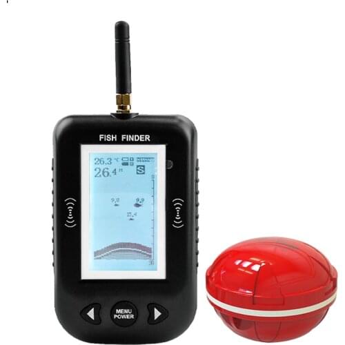Fish Finder Portable Wireless Sonar 48M/160ft Depth 200M Distance Range Lake Fish Detect Professional Fish Finder
