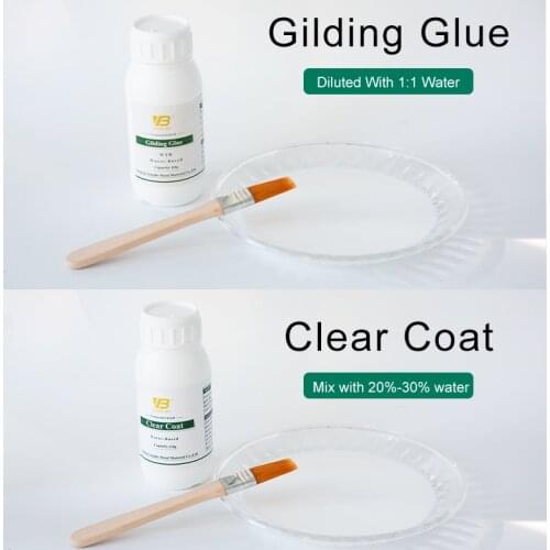 110g Gilding Glue for Gold Leaf Foil Water-based Glue for Gold Foil Sheets Gilding Adhesive For Real 24k Gold Leaf,Free Shipping