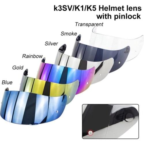 Helmet Visor For K1 K5 K3SV Motorcycle Detachable Helmet Glasses Motorbike Helmet Lens Motocross Full Face Visor